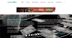 Desktop Screenshot of blackjack24.pl